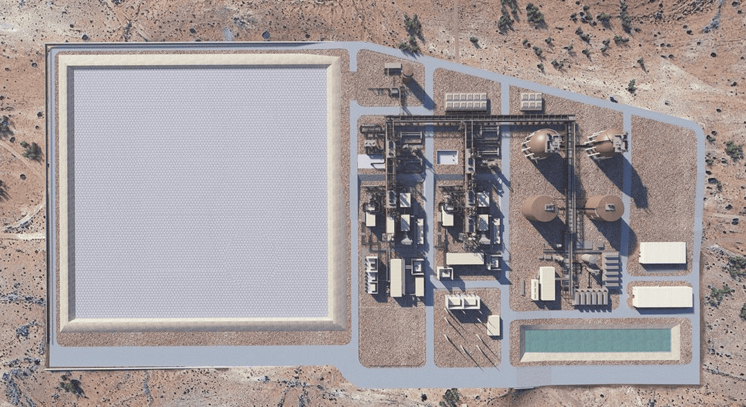 Using horizontally connected salt caverns for compressed air storage